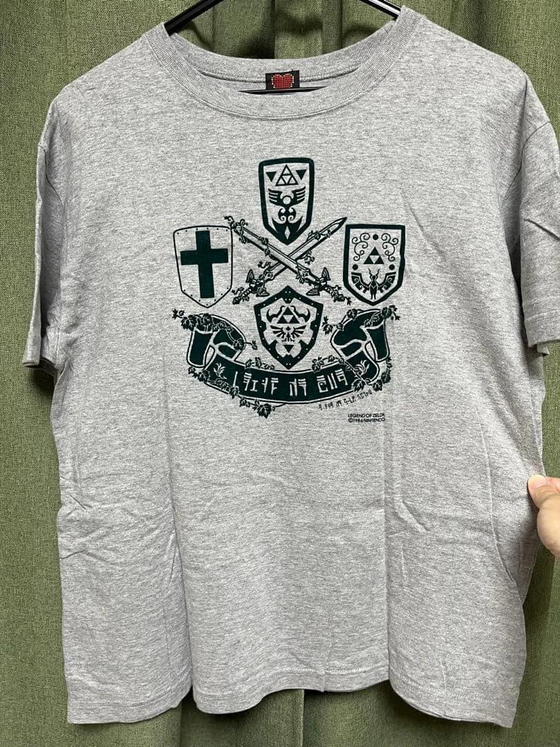 

THE KING OF GAMES The Legend of Zelda Flocky Print T-Shirt Size M Japan S