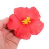 10Pcs Hibiscus Flowers Artificial Hawaiian Eva Material DIY Party Decoration Photography Prop Tropical Wedding Luau Supplies