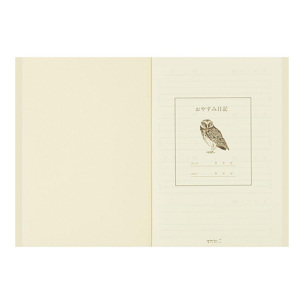 DESIGNPHIL MIDORI Diary Good Night A Owl 12870006