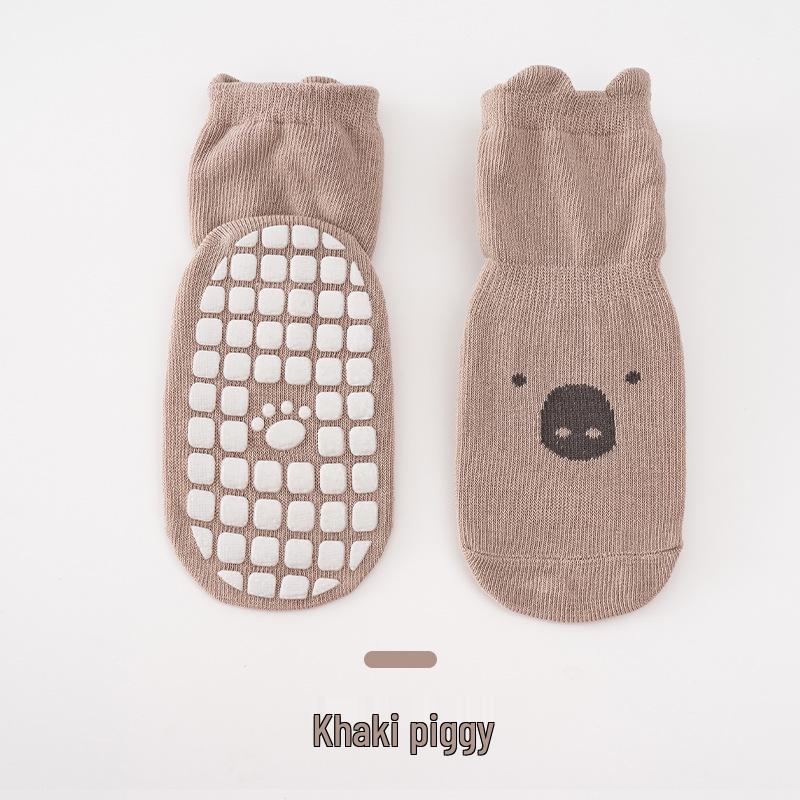 25 Pairs of New Spring Cartoon Dot Baby & Toddler Combed Cotton Socks