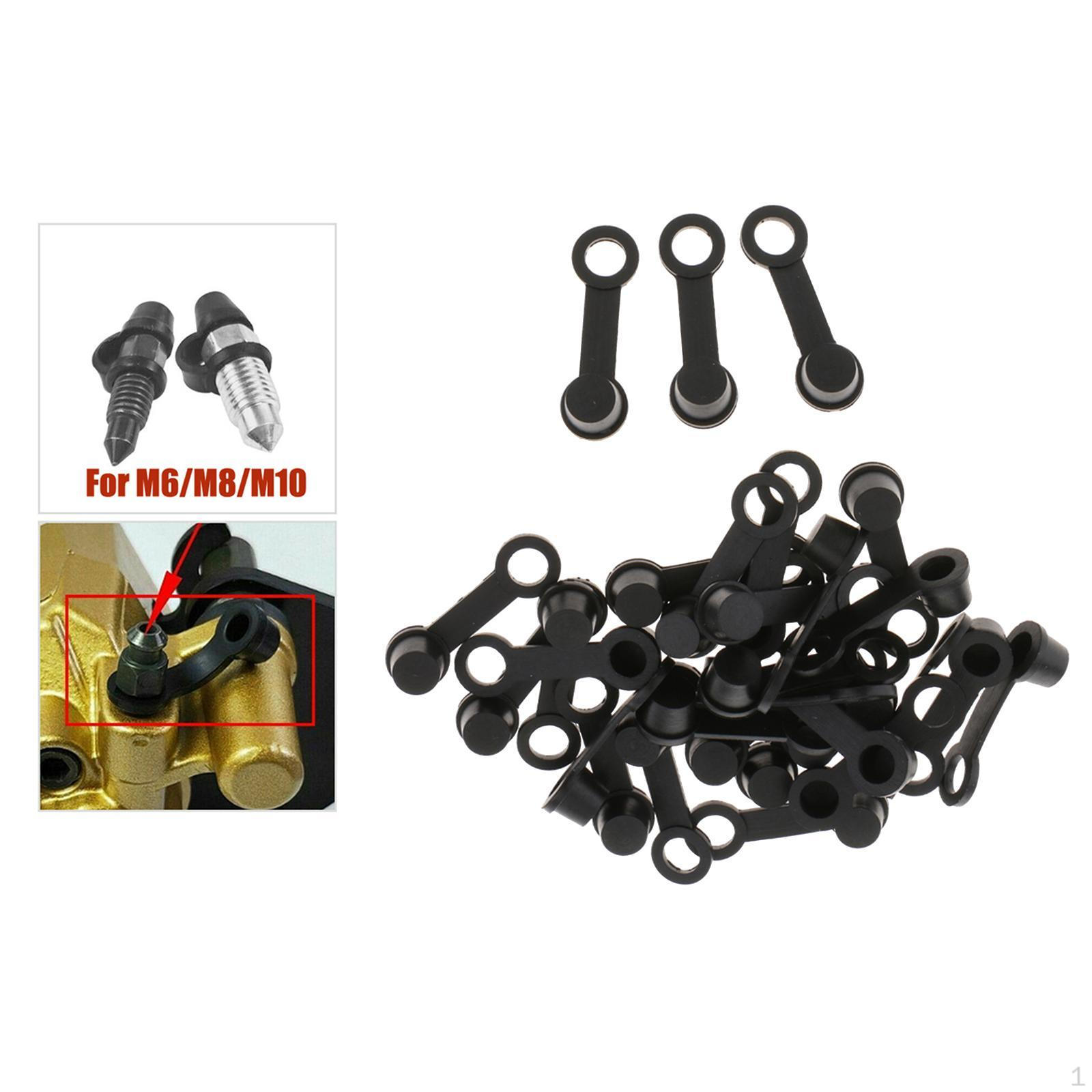 

Крышки смазочных фитингов Крышки для прокачки тормозов M6 M8 M10 Простые в использовании фитинг Zerk 42pcs