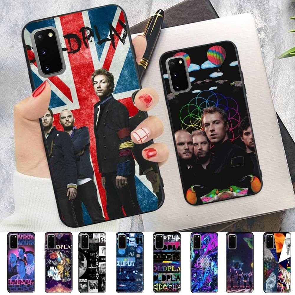 Pop Rock Band C-Coldplay Phone Case For Samsung S 24 Fe 25 Ultra Plus 20 Lite 21 30 22 23 24 22 Ultra 5G Fundas