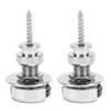 2Pcs Guitar Strap Locks Set Electric Guitars Non Slip Quick Release Zinc Alloy Bass Replacement Parts Accessories