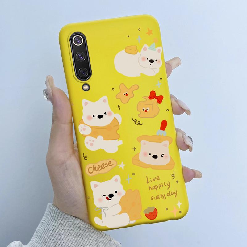 For Xiaomi Mi 9 SE Case Cute Cartoon Panda New Patterned Silicone Matte Soft Protection Cover For Xiaomi Mi 9 Mi9 SE Phone Cases
