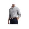 Polo Ralph Lauren Embroidered Pony Jacquard Quarter-Zip Pullover Polo Shirt Men tops 710964531-002