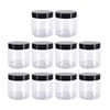 Empty Pet Jar with Lid Multipurpose Storage Bottle Slime Cosmetics Container