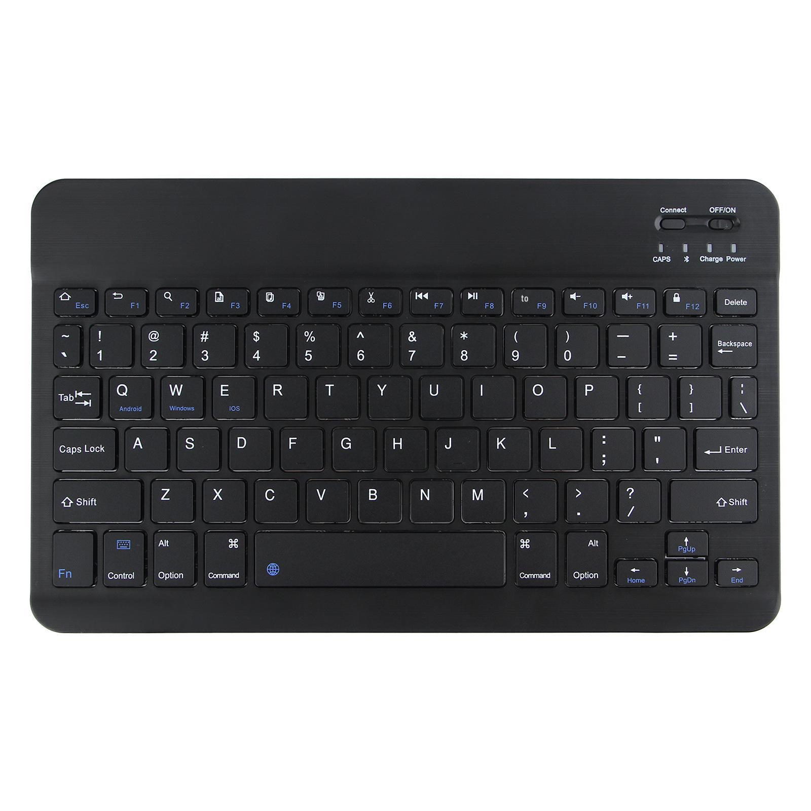 

7-inch and 10-inch Bluetooth Keyboard for Android/iOS Mobile Phones and Tablets 7-inch 028 чорний