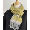 VICTORIA&VERA Versatile Tassel Wool Scarf