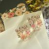 Envelope letter set romantic series fairy tale hot stamping DIY message blessing letter with sealing sticker