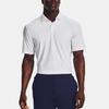 Under Armour Polo Shirts Men's White Moderate Straight Fit 1377362-100