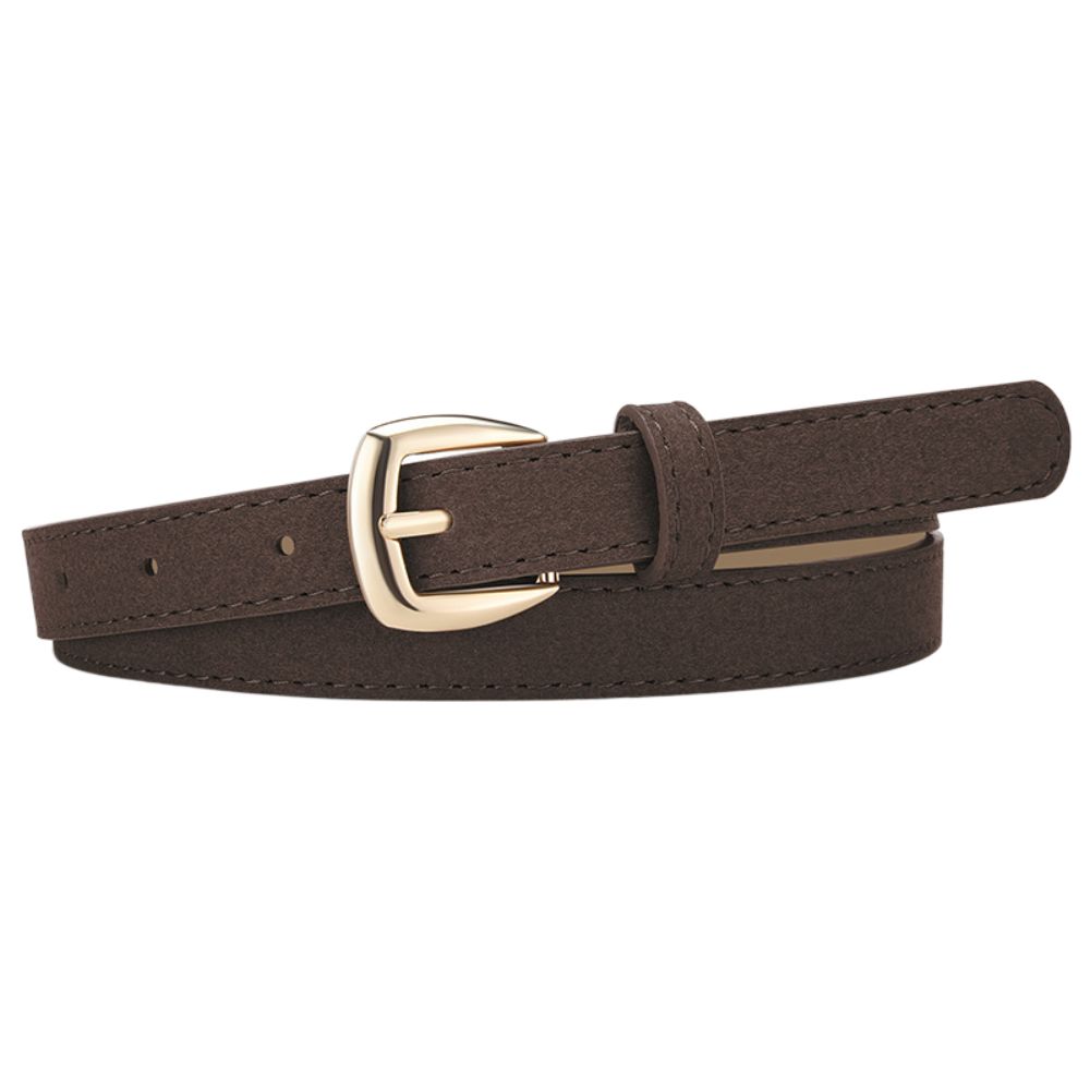 Luxus Design Wildleder Gürtel Dornschließe Taillenband Mode Business Taillengürtel Für Damen