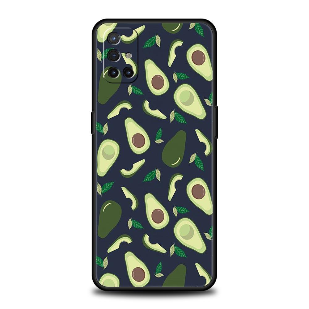 Süße Avocado Handyhülle Für Oneplus 13R 13 12R 11 10T 10R Nord N100 N200 N10 10 9 9R 9RT CE 3 2 Z Pro 5G Weiche TPU Hülle Fundas