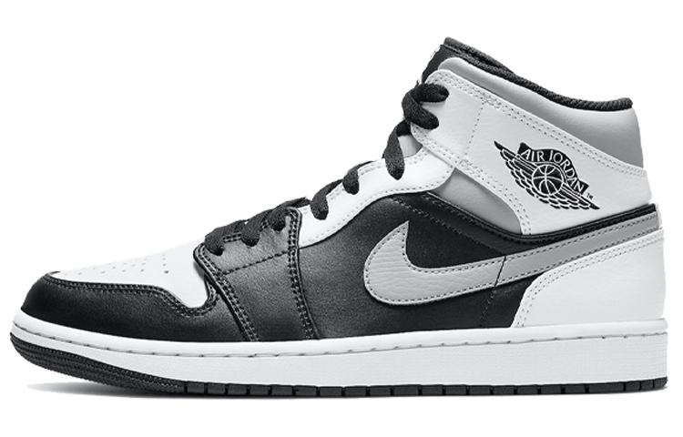 Air Jordan 1 Mid  White Shadow  554724-073 44