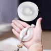 Peace Buckle Resin Mold Large Hole Circle Silicone Mold DIY Car Pendant Mold