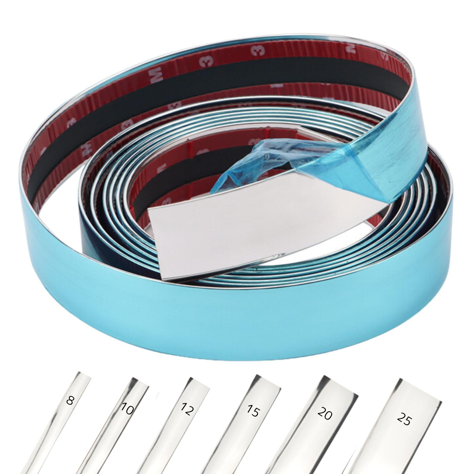 

Plated Molle Plating Tape, Multi Mall, Accent Mall, 0.6 inches (15 mm), 16.4 ft 15mm*5m срібний