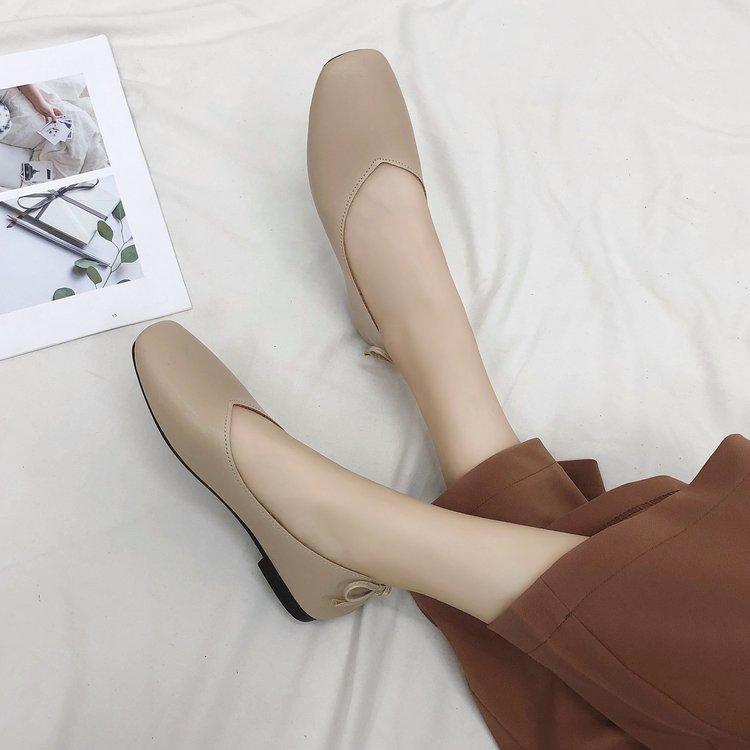 2024 Newest Women Flats Shallow Women Shoes for Nurse Ballerina Chaussures Femme Casual Women Loafers Genuine Ballet Flat Shoes