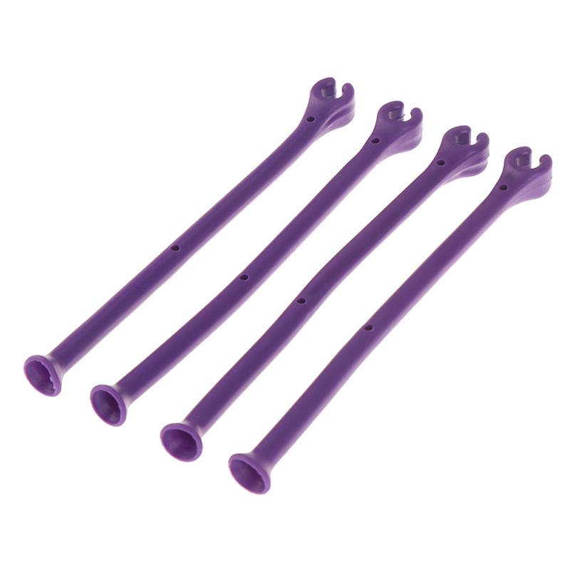 4Pcs Silicone Goblet Holder Dishwasher Bracket Wine Glass Rack Bar Kitchen Tool