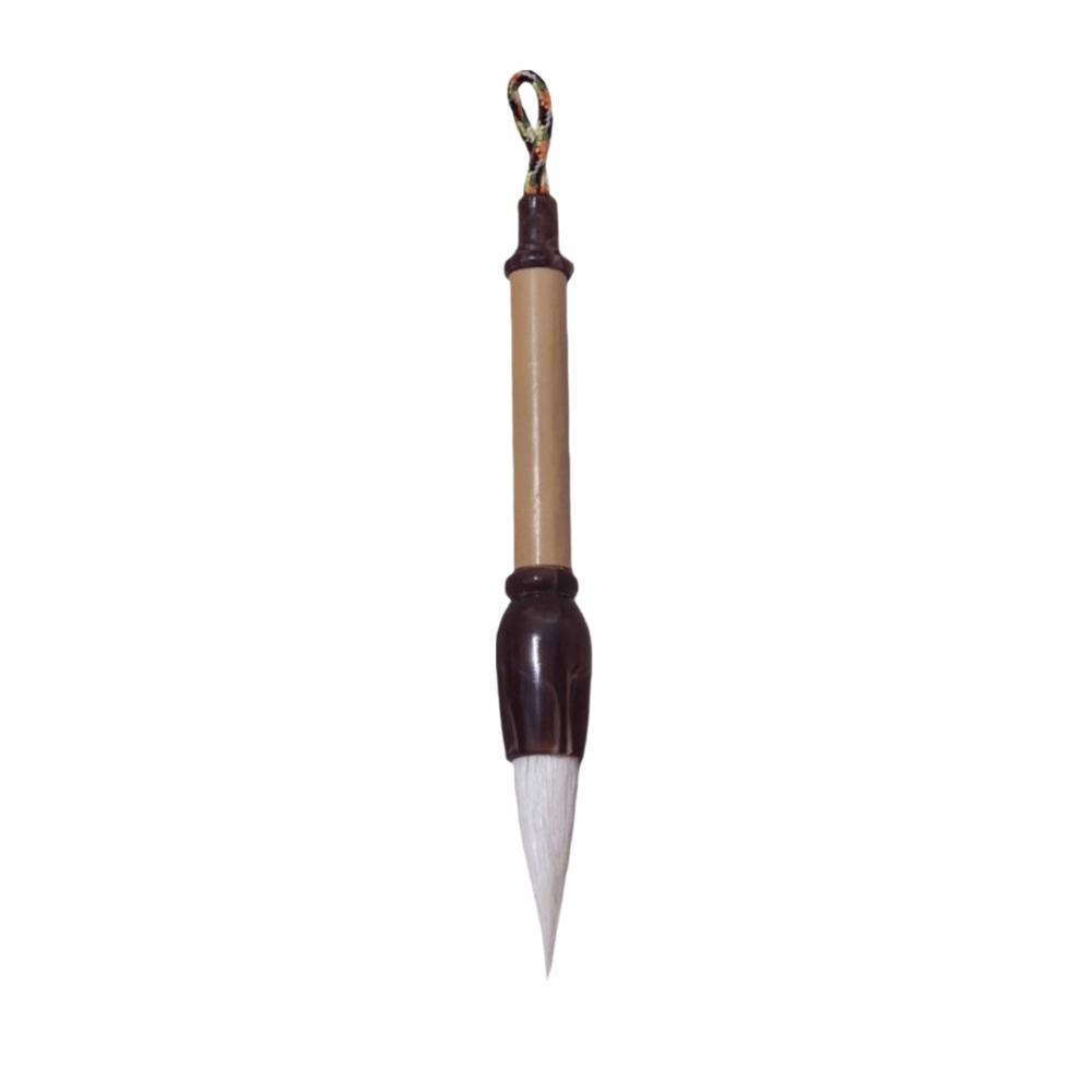 Bamboo Handle Mini Chinese Calligraphy Brush Traditional Ink Writing Brush Watercolor Painting