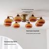 Dream Bubble American Retro Bauhaus Ceiling Light