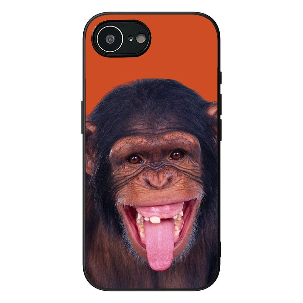 

Monkey Gorilla Ape Baby Animal Phone Case for Apple iPhone 16 17 Air 14 15 Pro Max Plus 16+ 16E 14+ ProMax Cover Casing iPhone Air