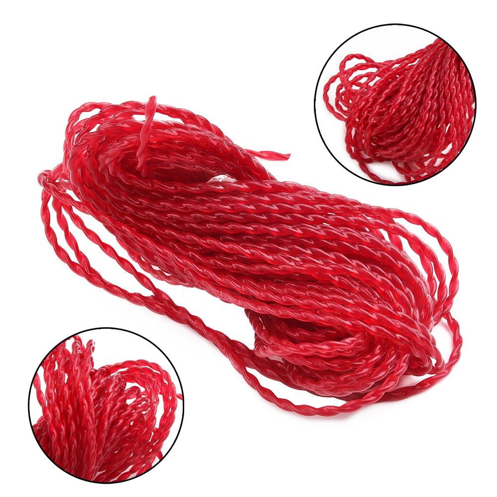 15m Nylon Rope Cord Trimmer Line 3mm Diameter for Garden Grass Brush Cutter Accessories Compatible and Practical