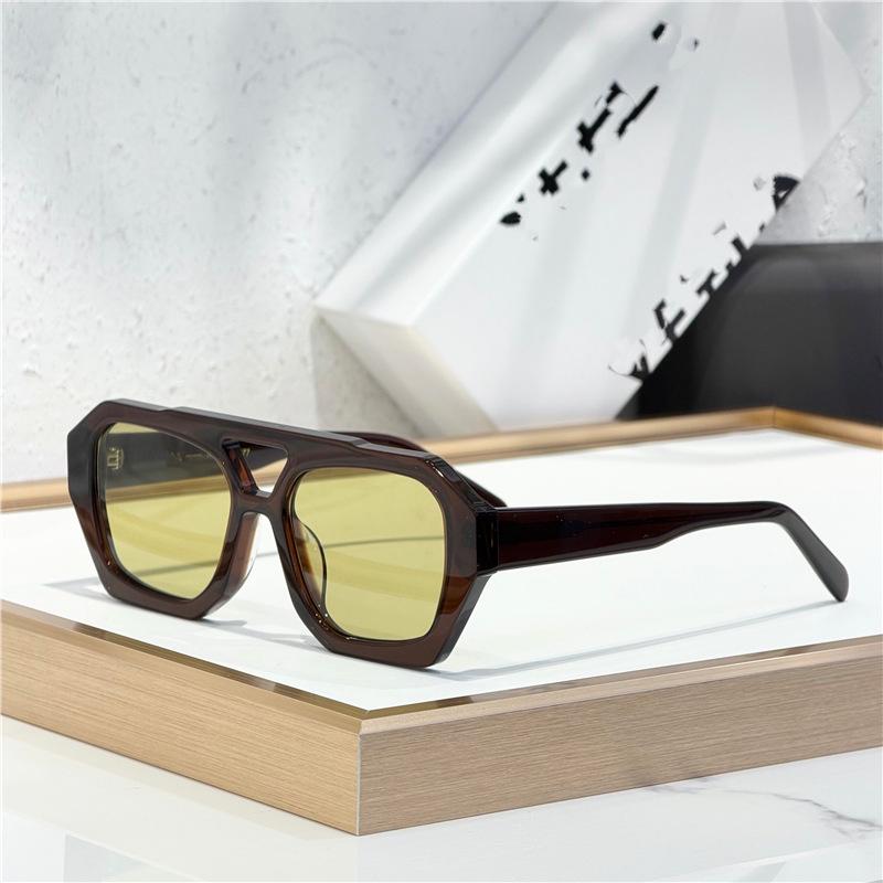 

RIVER Handmade Square Sunglasses for Men & Women - Fashionable, Versatile Sun Protection for Vacation & Parties Standard