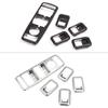 Für Mercedes Benz ABCEG CLA GLK GLA GLE Klasse W204 G500 W212 W166 5 stücke Auto Tür Fenster Glas Lift schalter Taste Abdeckung