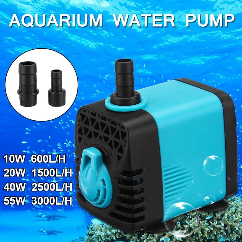 Aquarium Water Pumps Ultra Quiet 400L/H Electric Submersible Water Pump