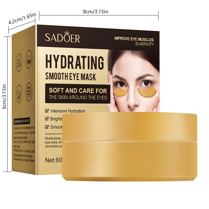 60pcs/Box Eye Treatment Eye Mask Hydrating Moisturizing Nourishing Eye Skin Care Products