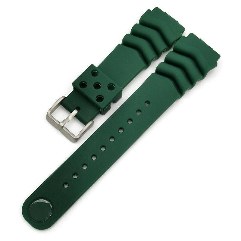 Tauchen Harz Uhrenarmband für Seiko Silikon Wasserdicht Weiches Gummi Armband 18/20/22mm Herren Sport Armband Zubehör