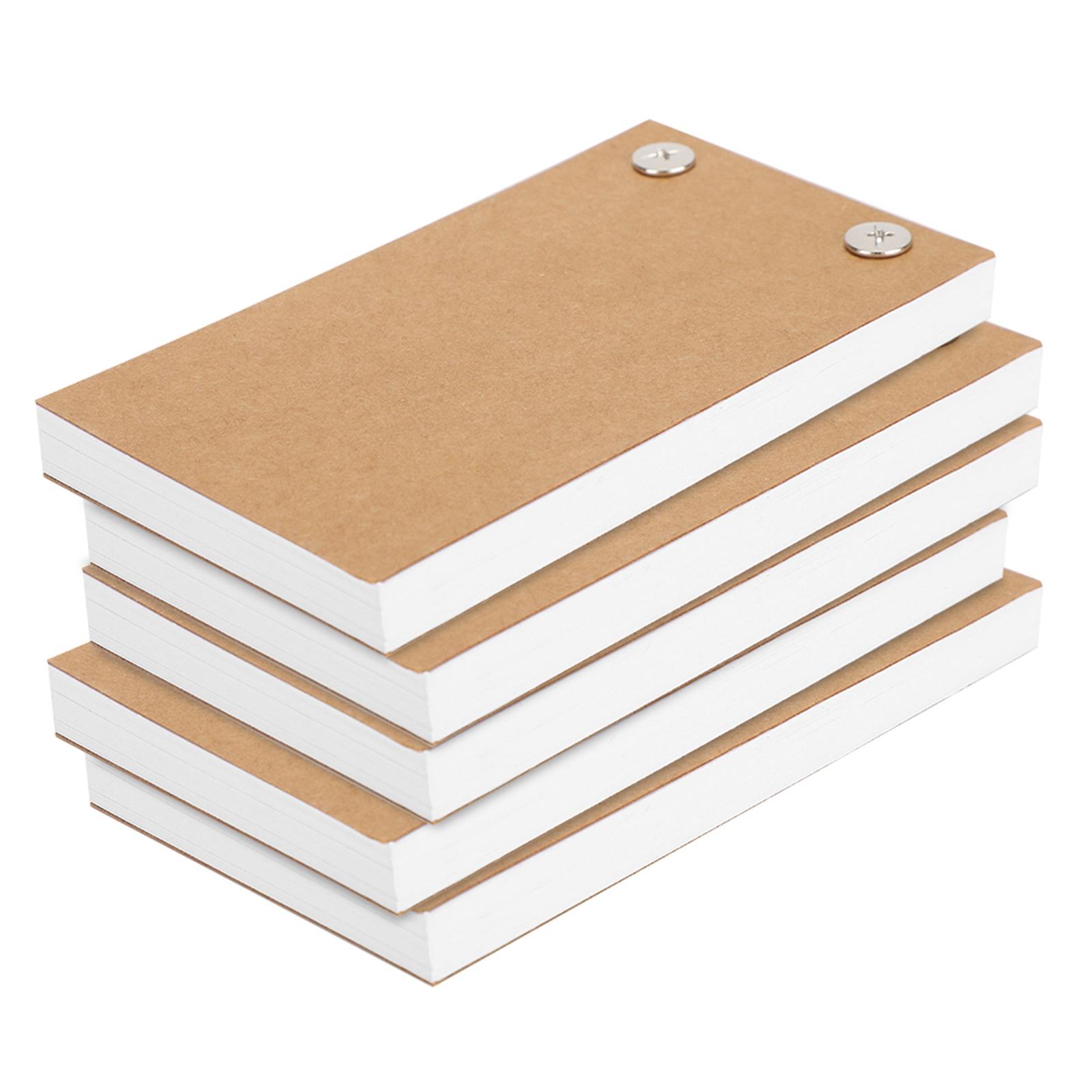 

5Pcs Flip Book Kit Separate Hand Painted Books Screws Set Children Painting Tools