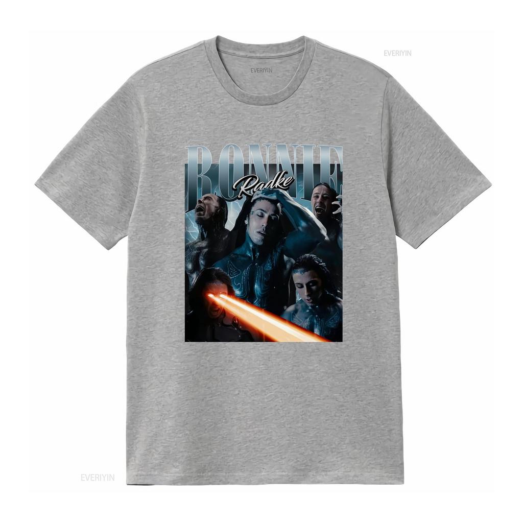 Ronnie Radke T Shirt for Rock Music Lovers Unique Metal Design Vintage Washed Soft Designer Clothes Homme Slightly Unisex