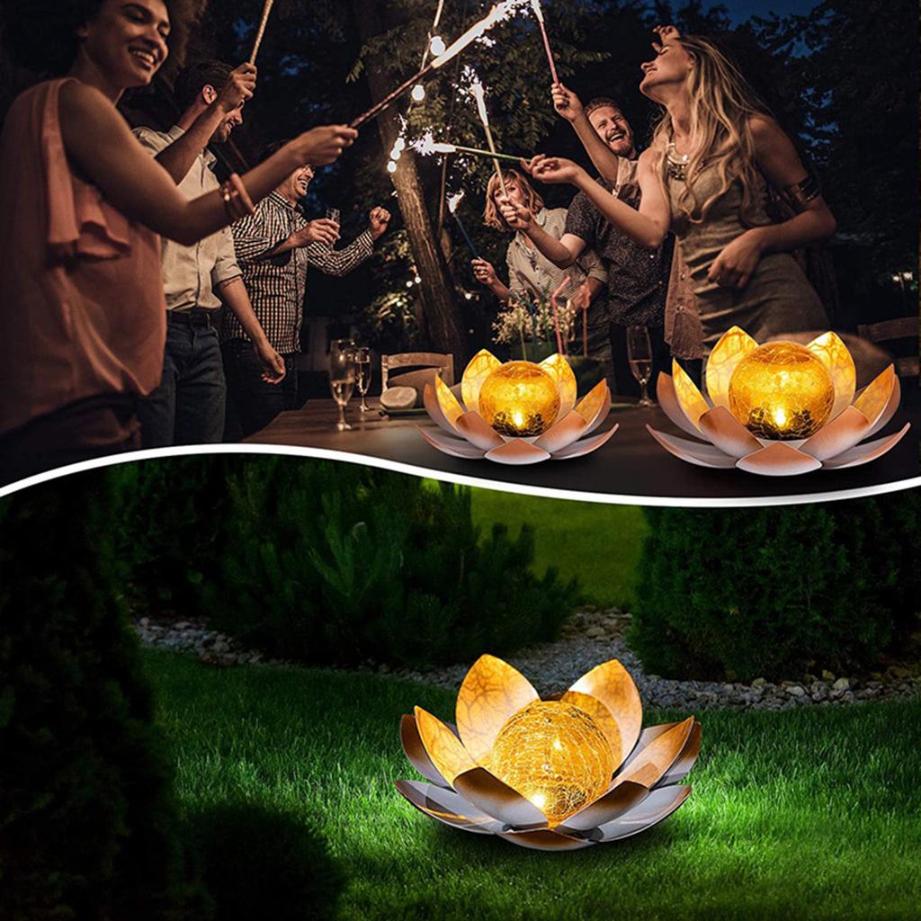 Lotus Solar Light, Floating Flower Night Lamp, for Pond Swimming Pool Garden