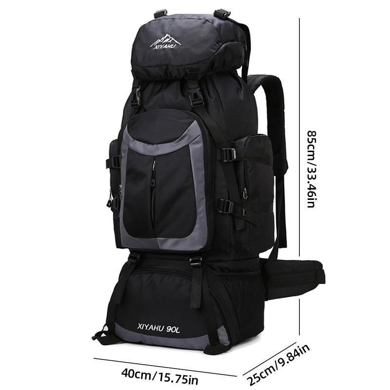Multifunkční velkokapacitní outdoorový horolezecký batoh Sportovní cestovní voděodolný a oděru odolný batoh Unisex ležérní cestovní taška