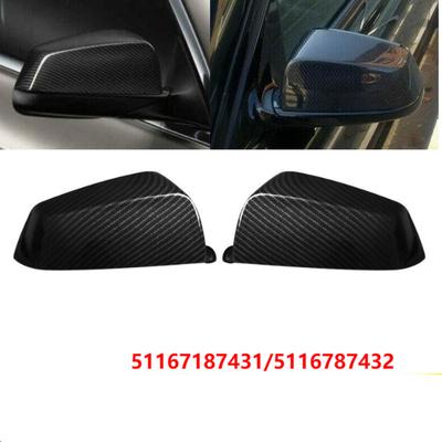 51167187431 Paar Links Rechts Carbon-Muster Rückspiegelgehäuse für 08-13 BMW 5er E60 F10 F02 A3334436 A3334435