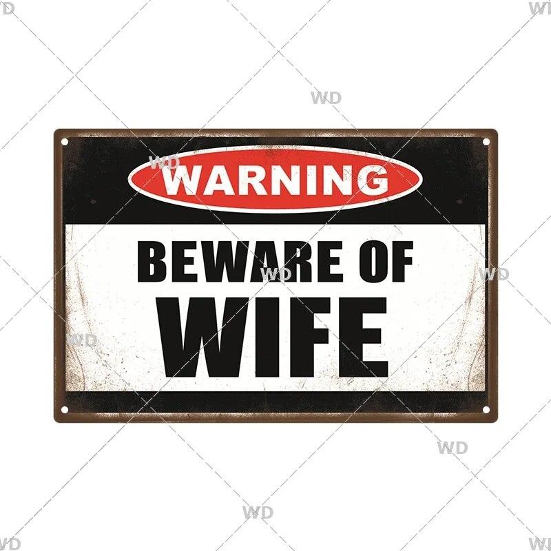 Warnung Metallschild Vintage Plakette Metall Vorsicht Bereich 51 No Trespassing Retro Garten und Hof Vorsicht Blechschild Garage Park Dekor