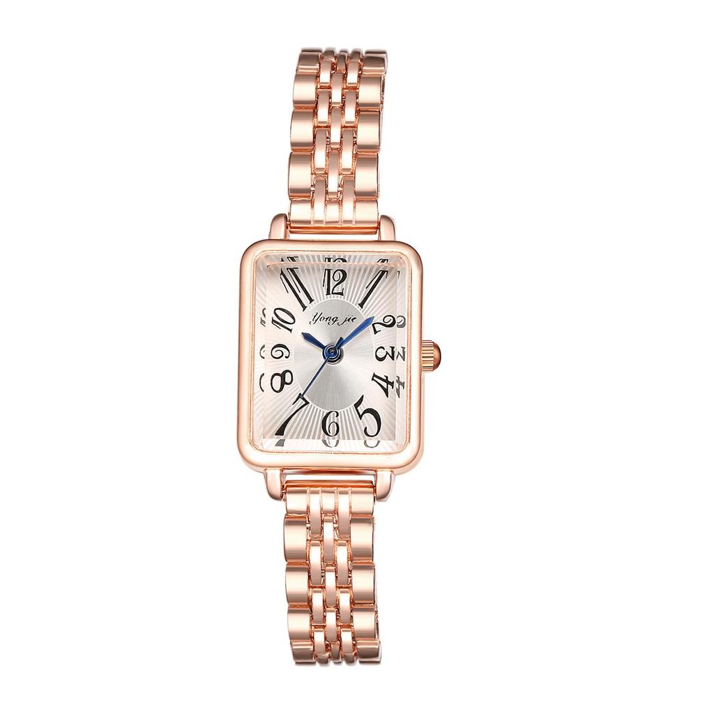 Square Watch Women Simple Fashion Analog Display Waterproof Quartz Casual Business Accessory - Birthday Anniversary Christmas Valentine's Day Gift