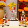 Wood Autumn Signs for  Thanksgiving Mantelpiece Embellishments for Autumn Home Garden Decors