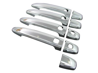 BRIGHTZ Chrome Outer Door Handle Covers for Toyota Celsior (30 Series/31 Series), Smart Key Compatible [WISH-NOBU-FS-A0B4C2D3] 356