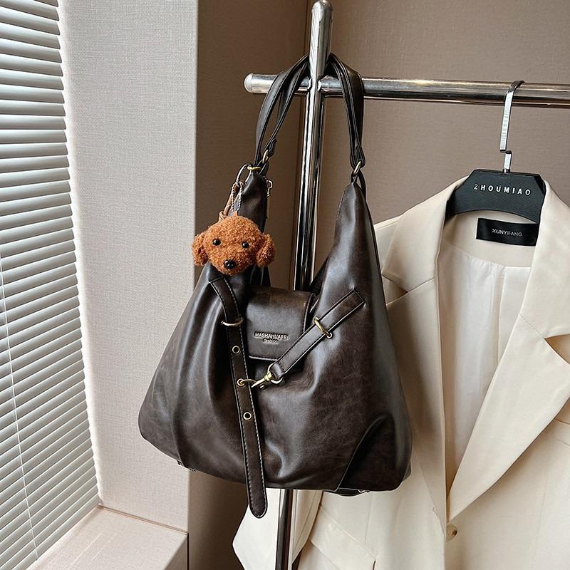 Fashion New Women's Tote Bag Autumn and Winter Niche Design Underarm Bag Trendy Texture Messenger Bag