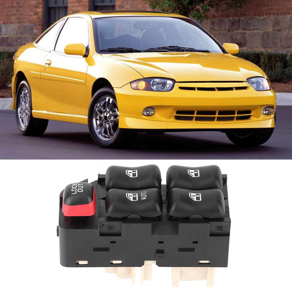Front Left Master Window Switch 22610145 Replacement Accessory Fit for Chevrolet Cavalier 19952005