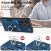 D2 For Xiaomi Redmi Note 13 Pro+ 5G Ring Phone Protective Cover Phone Card Holder Kickstand