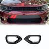 2Pcs Black Front Grille Intake Bezel Cover Trim For 2015- Dodge SRT Scat Pack Daytona Car Accessories