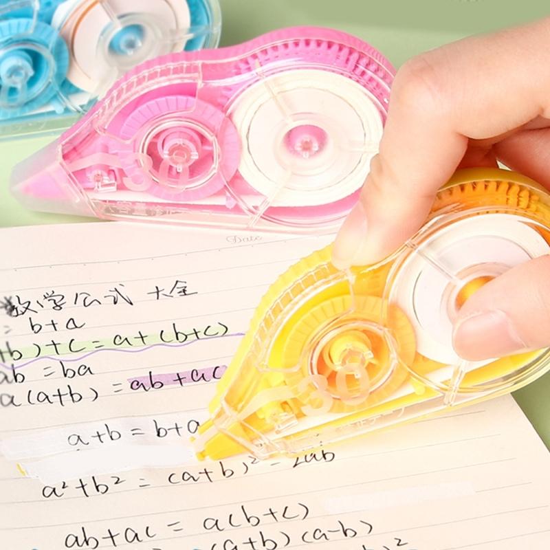 10Pcs Correction Tape Roller 8mx5mm for Note Taking Refillable  Correction Tape Total 80m for School and Office