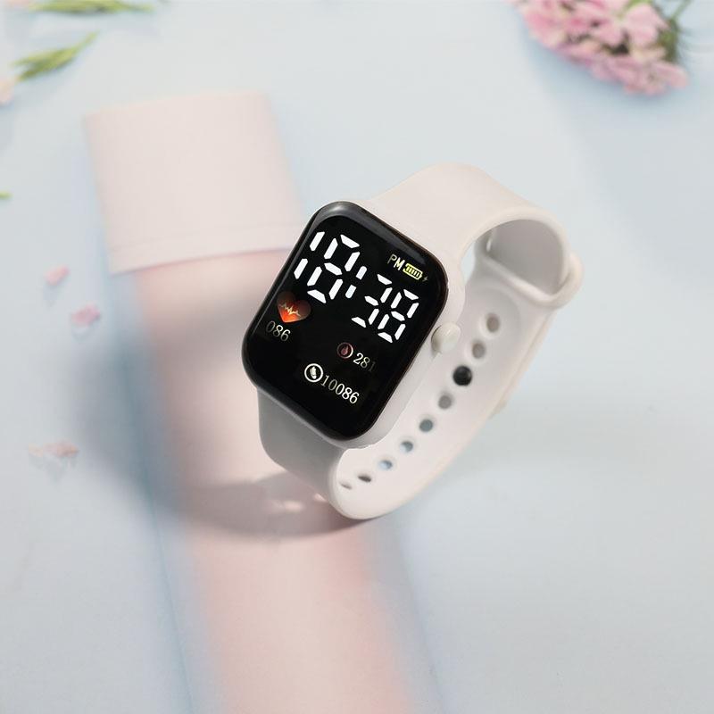 Y1 Led Electronic Watch Is Fashionable And Simple, Multi-Color Student Outdoor Waterproof Sports Watch, Unisex