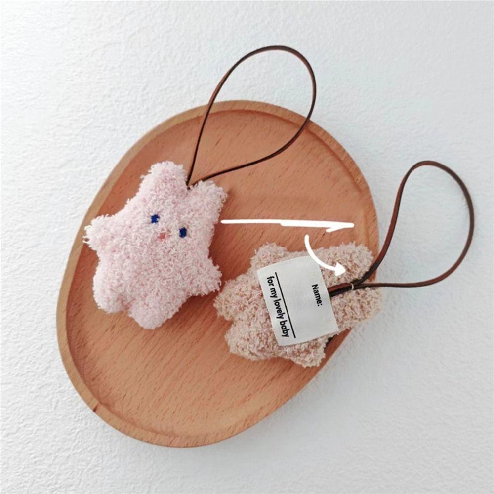 Rabbit Cue Backpack Decoration Cloth Animal Lanyard Portable Bear Bag Pendant  Children