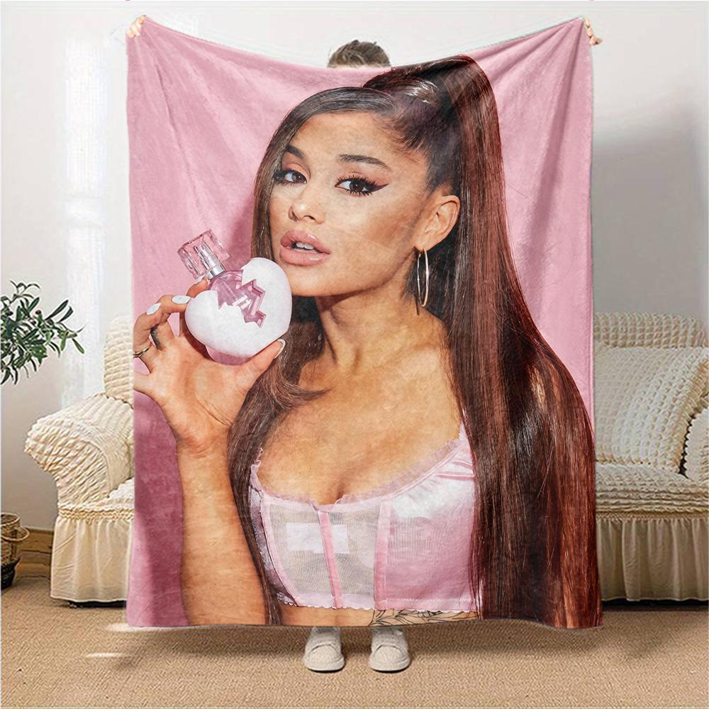 Pink Heart Perfume Blanket Soft Throw Blanket For Home Bedroom Bed Sofa Travel Office Solid Christmas Blanket