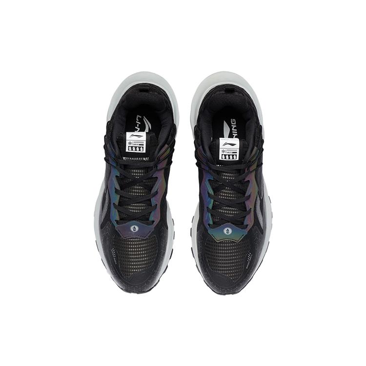 New LiNing Cloud Shield PLUS Durable Breathable Low Top Running Shoes Black AGLR231-2
