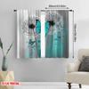 2pcs,2D plane printing Print Curtains Butterfly Breeze(1) Versatile Durable Polyester (without rod) Festive Use for Living Room,