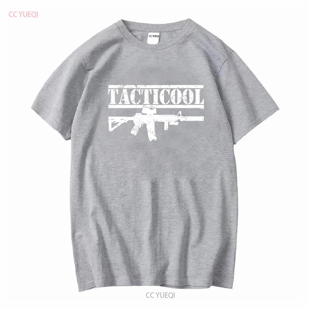 Tacticool AR 15 Gun Owner Pro Rifle Second 2nd Amendment Mens T Shirt long or short sleeves vintage Washed streetwear Stylish